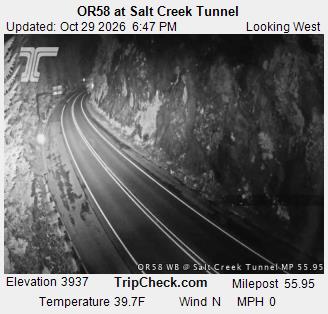 OR58 at Salt Creek Tunnel